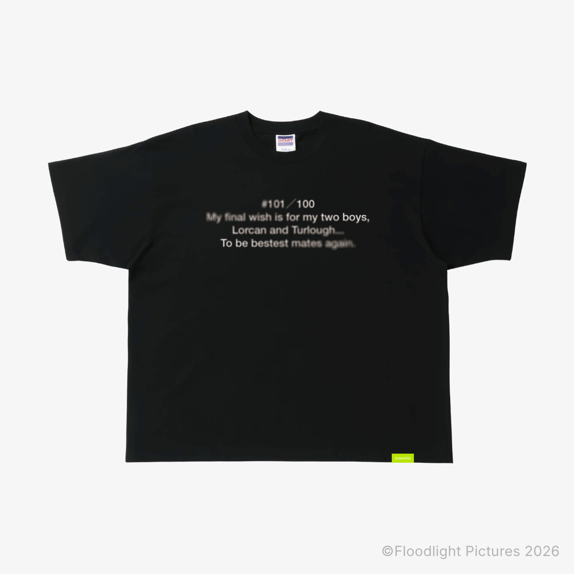 An Irish GoodBye  Message Tee