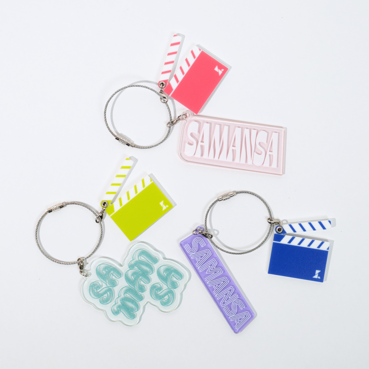 SAMANSA Custom Cut Keychain（全9種）